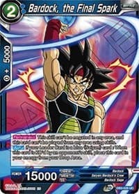 Bardock, the Final Spark - Draft Box 06 - Giant Force - Dragon Ball Super: Masters card