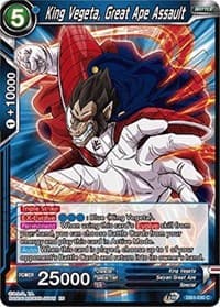 King Vegeta, Great Ape Assault - Draft Box 06 - Giant Force - Dragon Ball Super: Masters card