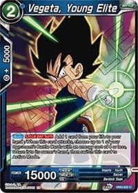 Vegeta, Young Elite - Draft Box 06 - Giant Force - Dragon Ball Super: Masters card
