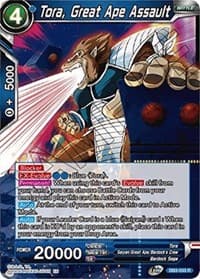 Tora, Great Ape Assault - Draft Box 06 - Giant Force - Dragon Ball Super: Masters card