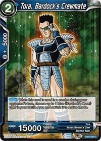 Tora, Bardock's Crewmate - Draft Box 06 - Giant Force - Dragon Ball Super: Masters card