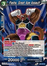 Fasha, Great Ape Assault - Draft Box 06 - Giant Force - Dragon Ball Super: Masters card