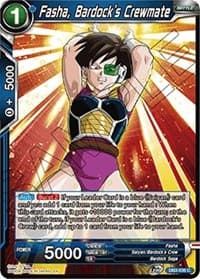 Fasha, Bardock's Crewmate - Draft Box 06 - Giant Force - Dragon Ball Super: Masters card