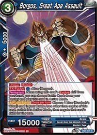 Borgos, Great Ape Assault - Draft Box 06 - Giant Force - Dragon Ball Super: Masters card