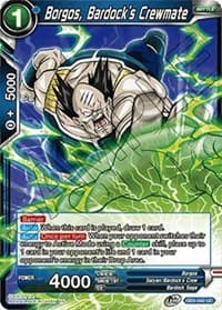 Borgos, Bardock's Crewmate - Draft Box 06 - Giant Force - Dragon Ball Super: Masters card