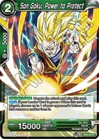 Son Goku, Power to Protect - Draft Box 06 - Giant Force - Dragon Ball Super: Masters card