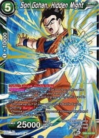 Son Gohan, Hidden Might - Draft Box 06 - Giant Force - Dragon Ball Super: Masters card