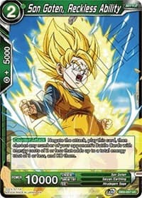 Son Goten, Reckless Ability - Draft Box 06 - Giant Force - Dragon Ball Super: Masters card