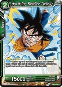 Son Goten, Boundless Curiosity - Draft Box 06 - Giant Force - Dragon Ball Super: Masters card