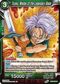 Trunks, Wielder of the Legendary Blade - Draft Box 06 - Giant Force - Dragon Ball Super: Masters card