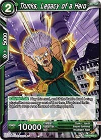 Trunks, Legacy of a Hero - Draft Box 06 - Giant Force - Dragon Ball Super: Masters card