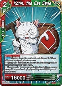 Korin, the Cat Sage - Draft Box 06 - Giant Force - Dragon Ball Super: Masters card