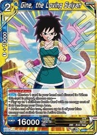 Gine, the Loving Saiyan - Draft Box 06 - Giant Force - Dragon Ball Super: Masters card