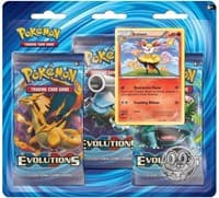 XY - Evolutions 3 Pack Blister [Braixen] - XY - Evolutions - Pokemon card