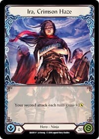 Ira, Crimson Haze - Welcome Deck: Ira - Flesh and Blood TCG card