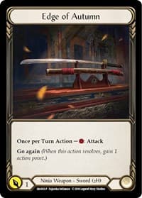 Edge of Autumn - Welcome Deck: Ira - Flesh and Blood TCG card
