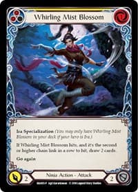 Whirling Mist Blossom - Welcome Deck: Ira - Flesh and Blood TCG card