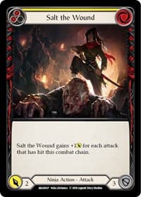 Salt the Wound - Welcome Deck: Ira - Flesh and Blood TCG card