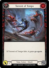 Torrent of Tempo - Welcome Deck: Ira - Flesh and Blood TCG card