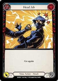 Head Jab - Welcome Deck: Ira - Flesh and Blood TCG card