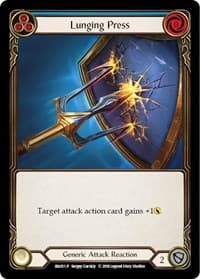 Lunging Press - Welcome Deck: Ira - Flesh and Blood TCG card