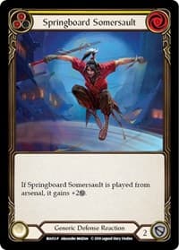 Springboard Somersault - Welcome Deck: Ira - Flesh and Blood TCG card