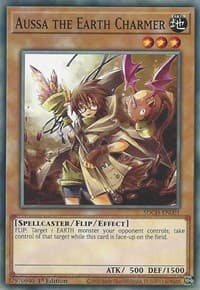 Aussa the Earth Charmer - Structure Deck: Spirit Charmers - YuGiOh card