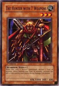The Hunter with 7 Weapons - Legacy of Darkness - YuGiOh card