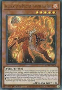 Awakening of the Possessed - Greater Inari Fire - Structure Deck: Spirit Charmers - YuGiOh card