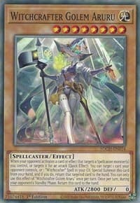 Witchcrafter Golem Aruru - Structure Deck: Spirit Charmers - YuGiOh card
