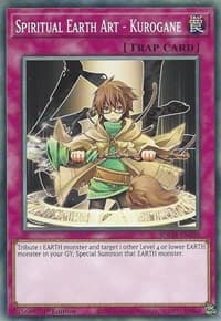 Spiritual Earth Art - Kurogane - Structure Deck: Spirit Charmers - YuGiOh card