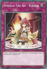 Spiritual Fire Art - Kurenai - Structure Deck: Spirit Charmers - YuGiOh card