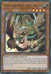 Familiar-Possessed - Aussa (Alternate Art) - Structure Deck: Spirit Charmers - YuGiOh card