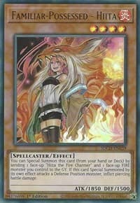 Familiar-Possessed - Hiita (Alternate Art) - Structure Deck: Spirit Charmers - YuGiOh card