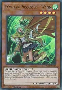 Familiar-Possessed - Wynn (Alternate Art) - Structure Deck: Spirit Charmers - YuGiOh card