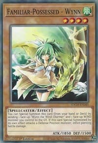 Familiar-Possessed - Wynn - Structure Deck: Spirit Charmers - YuGiOh card