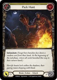 Pack Hunt (Yellow) - Welcome to Rathe - Flesh and Blood TCG card