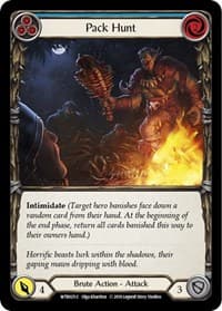 Pack Hunt (Blue) - Welcome to Rathe - Flesh and Blood TCG card