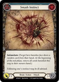 Smash Instinct (Blue) - Welcome to Rathe - Flesh and Blood TCG card
