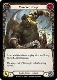 Wrecker Romp (Red) - Welcome to Rathe - Flesh and Blood TCG card
