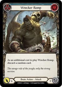 Wrecker Romp (Blue) - Welcome to Rathe - Flesh and Blood TCG card