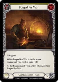 Forged for War - Welcome to Rathe - Flesh and Blood TCG card