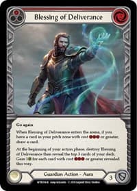 Blessing of Deliverance (Red) - Welcome to Rathe - Flesh and Blood TCG card