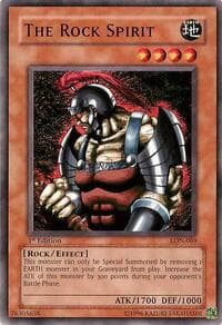The Rock Spirit - Labyrinth of Nightmare - YuGiOh card