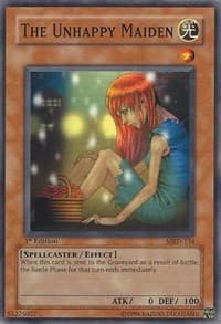 The Unhappy Maiden - Metal Raiders - YuGiOh card