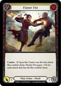 Fluster Fist (Yellow) - Welcome to Rathe - Flesh and Blood TCG card