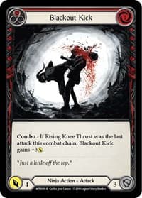 Blackout Kick (Red) - Welcome to Rathe - Flesh and Blood TCG card