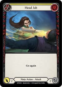 Head Jab (Yellow) - Welcome to Rathe - Flesh and Blood TCG card
