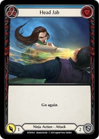Head Jab (Blue) - Welcome to Rathe - Flesh and Blood TCG card