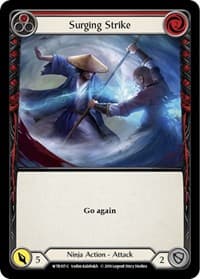 Surging Strike (Red) - Welcome to Rathe - Flesh and Blood TCG card